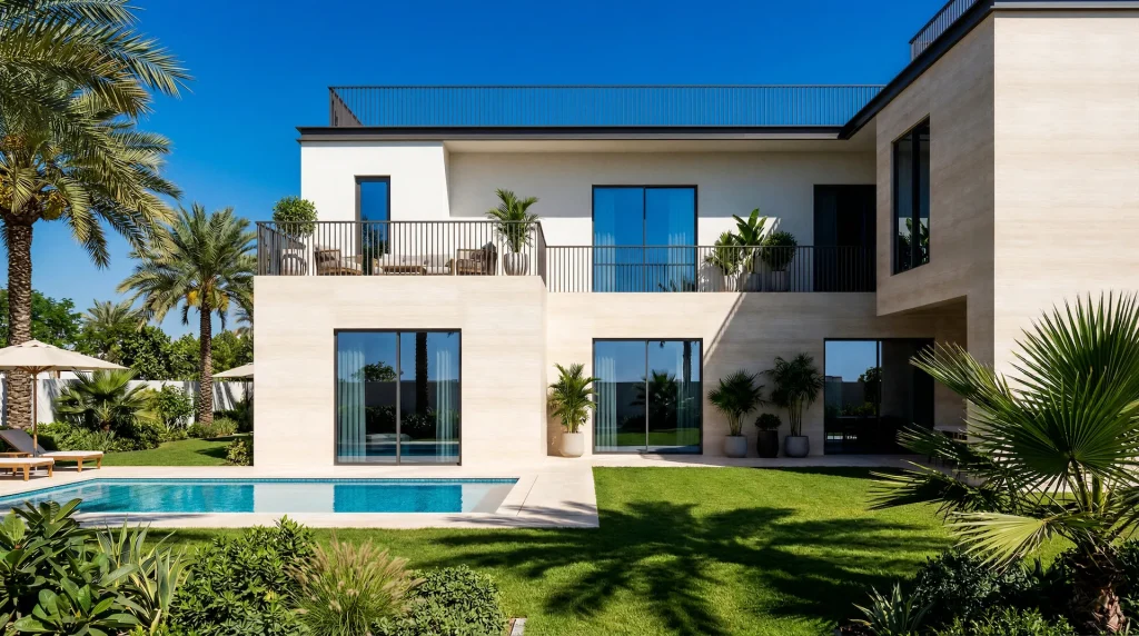 Sobha Sanctuary estate villa with private pool