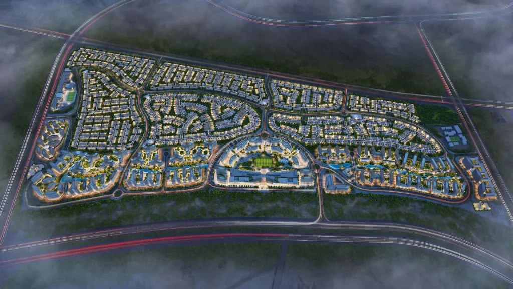 Sobha Sanctuary masterplan aerial render